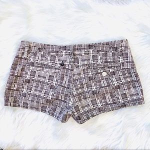 Volcom Shorts - Volcom cream and brown stencil pattern shorts 3 Volcom Shorts - Volcom cream and brown stencil pattern shorts 3